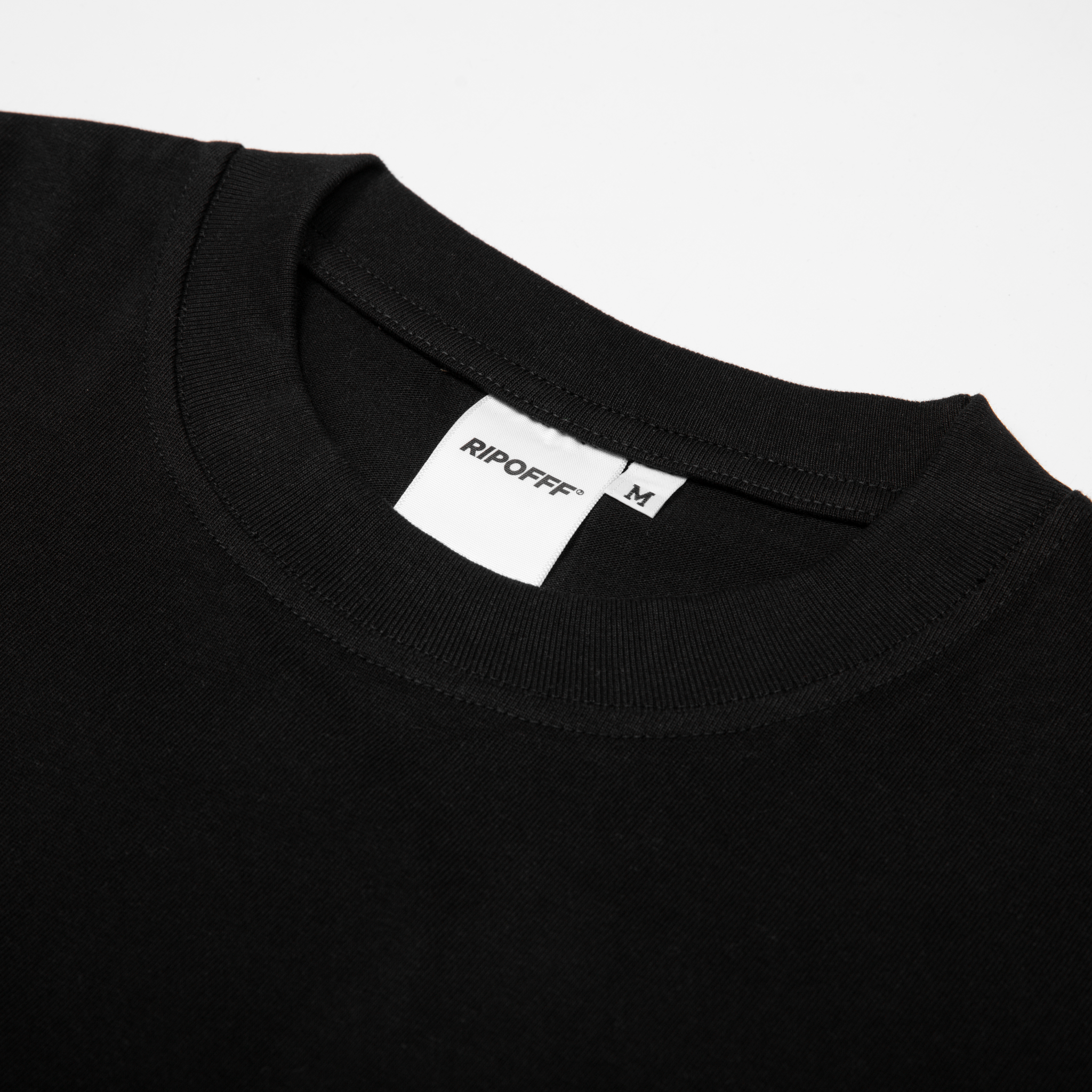 BASIC BOXY TEE - BLACK