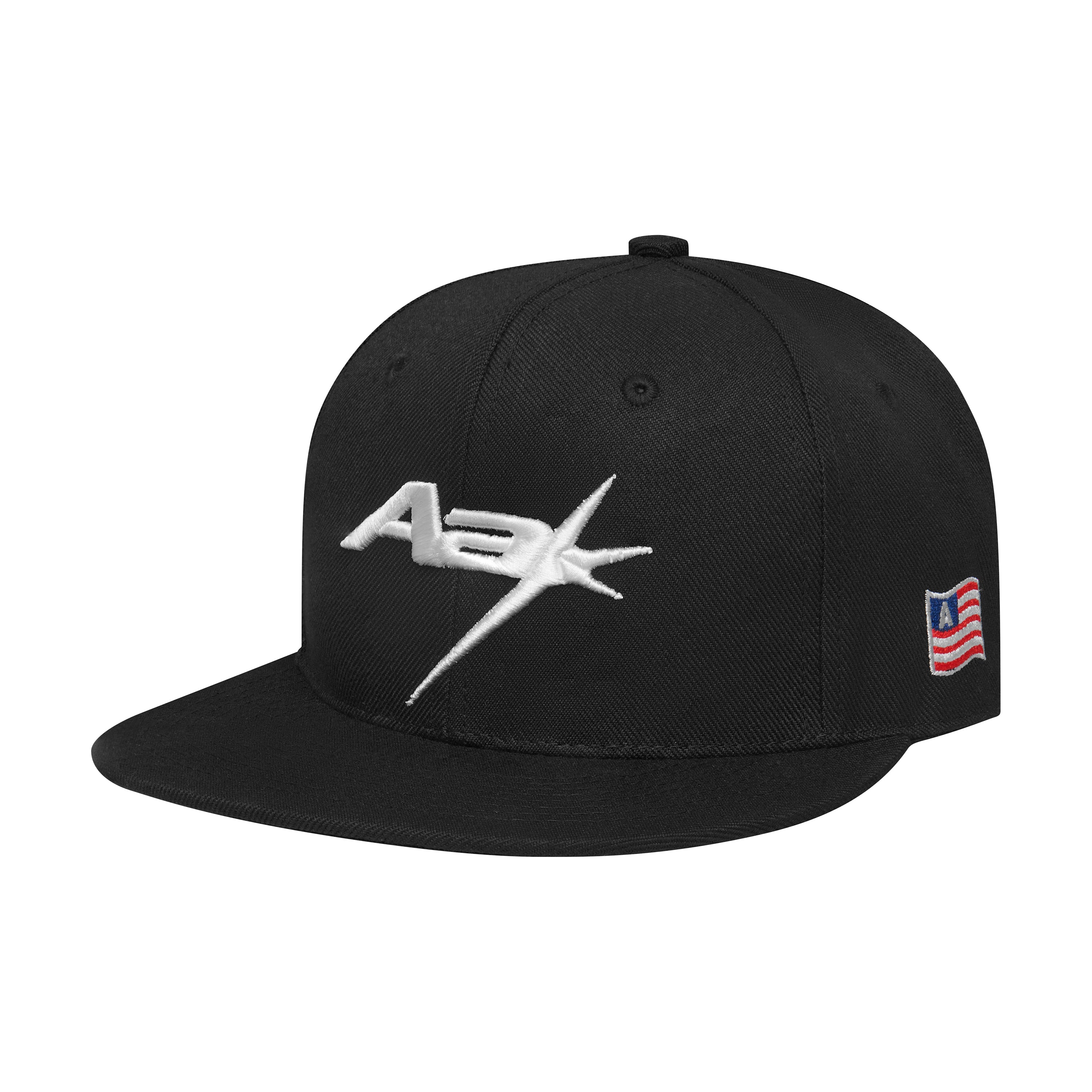 AA RACING LOGO FITTED - BLACK