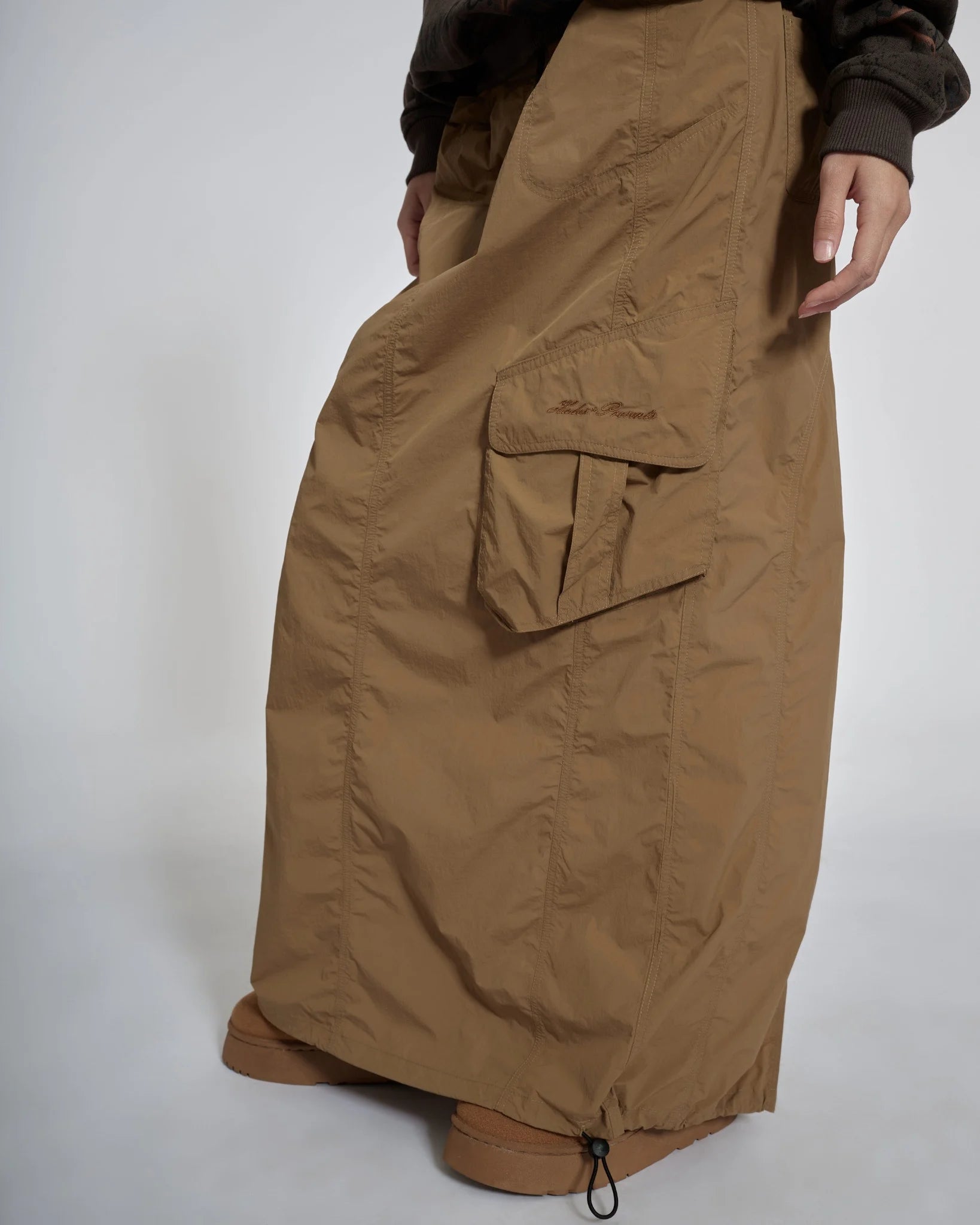 NEUTRAL CARGO PARACHUTE SKIRT