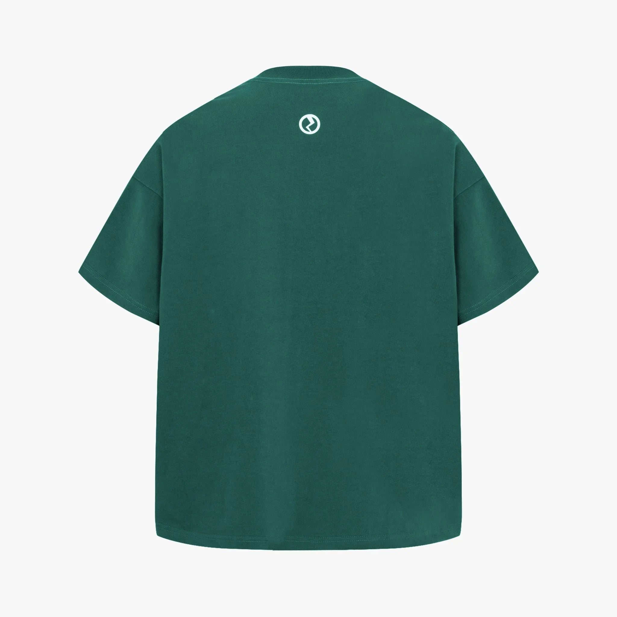 BASIC BOXY TEE - GREEN