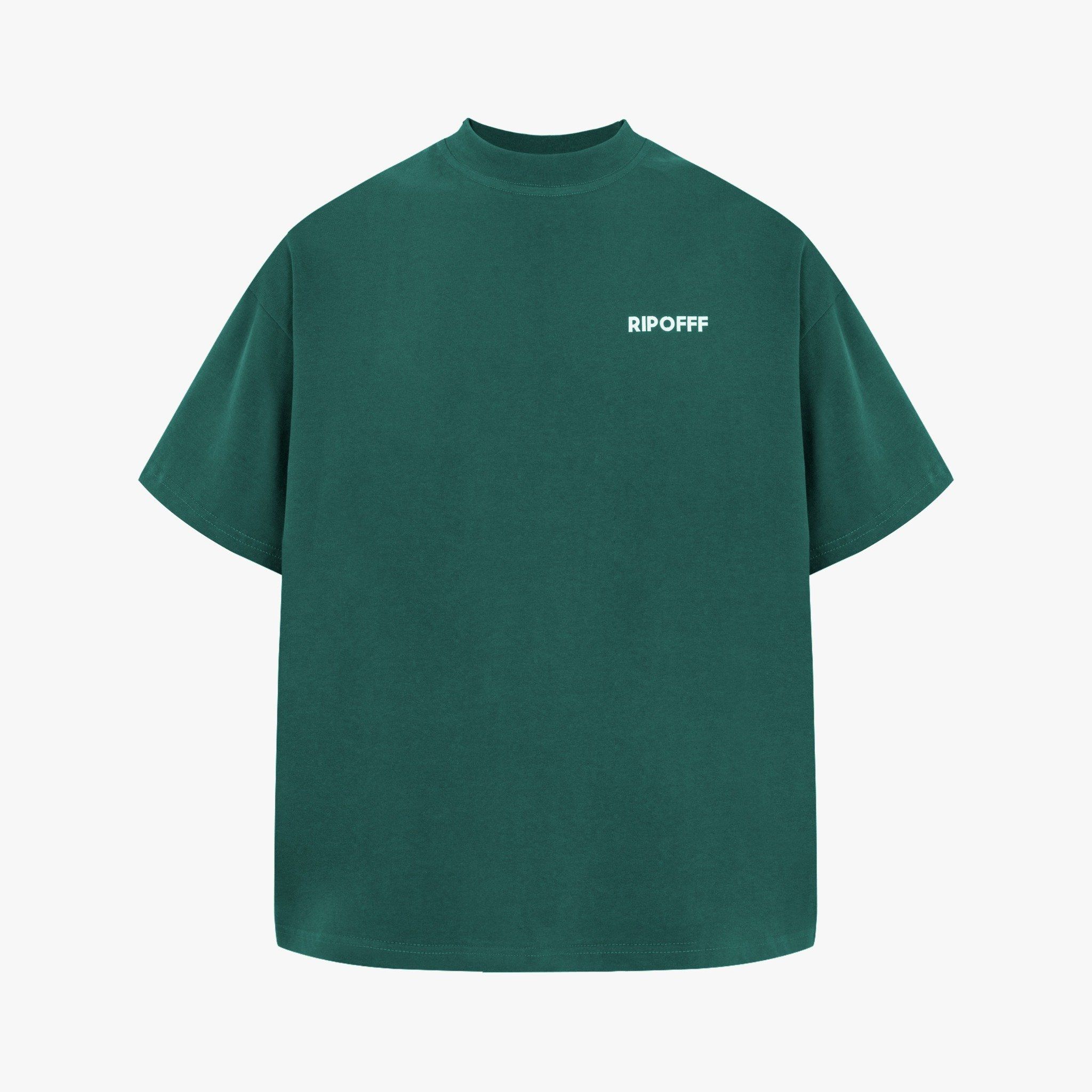 BASIC BOXY TEE - GREEN